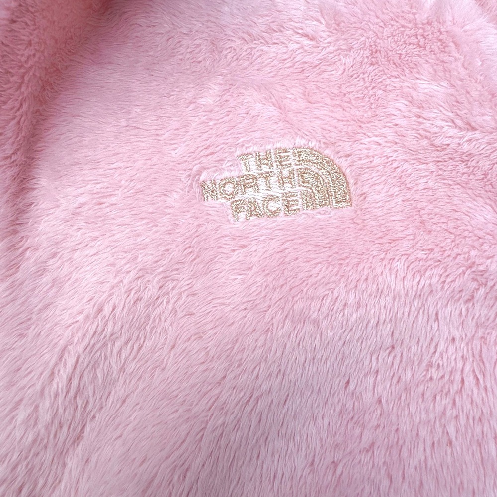 The North Face Womens Osito Full Zip High Pile Fleece Jacket Pink Large L - Picture 4 of 8